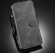 Xiaomi Poco F2 Pro Retro Portemonnee Hoesje Grijs afbeelding 8