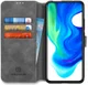 Xiaomi Poco F2 Pro Retro Portemonnee Hoesje Grijs afbeelding 1