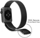 Apple Watch 1-9/SE/Ultra 49/45/44/42MM Bandje Magneetsluiting Grijs afbeelding 5
