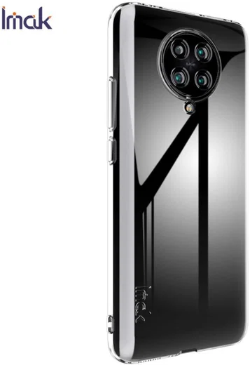 IMAK UX-5 Xiaomi Poco F2 Pro Hoesje Flexibel en Dun TPU Transparant afbeelding 3