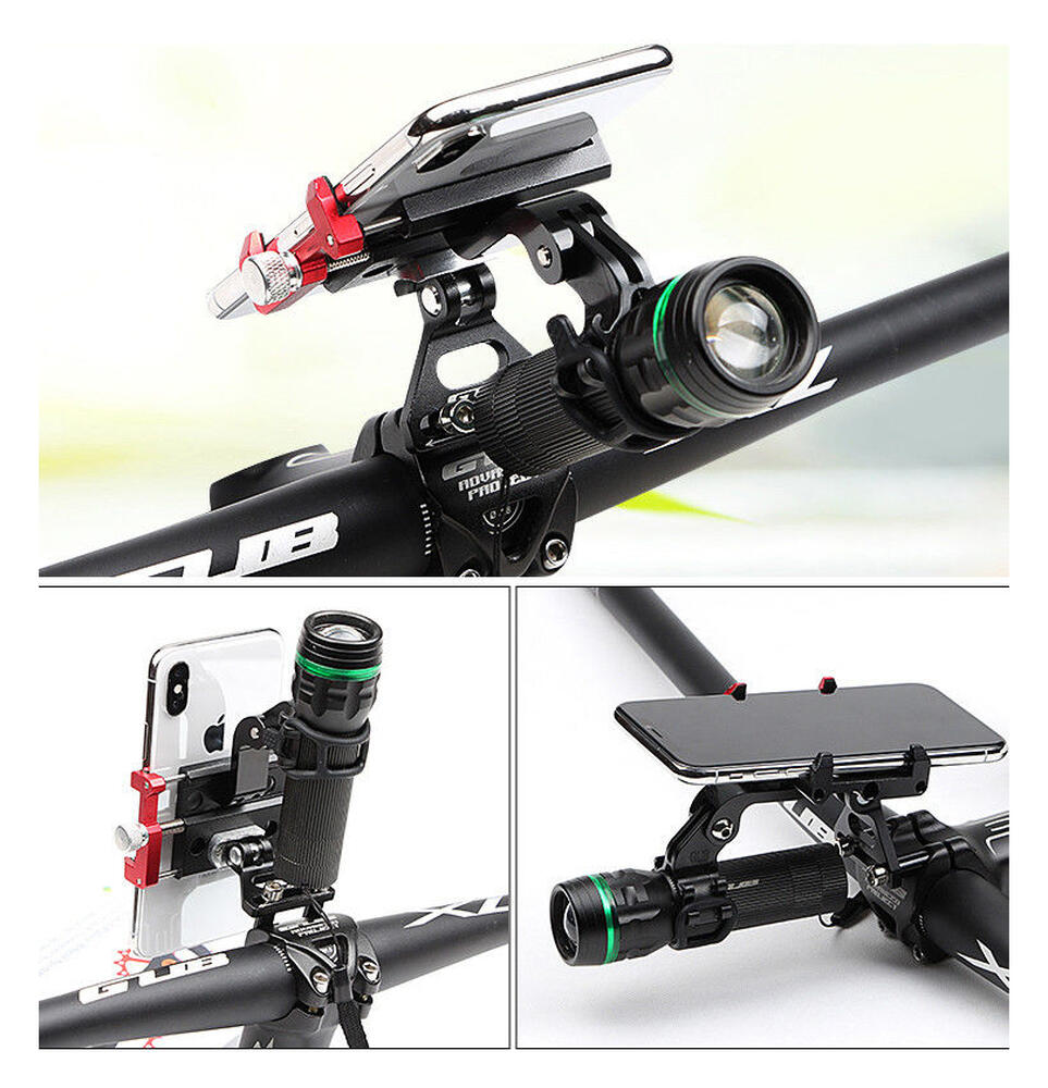 GUB G99 Universele Telefoonhouder Fiets Stuurpen met GoPro Mount Rood afbeelding 6