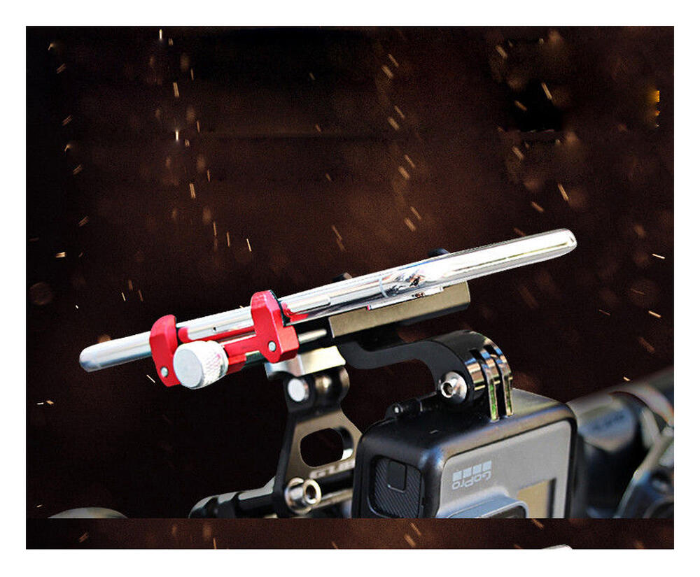 GUB G99 Universele Telefoonhouder Fiets Stuurpen met GoPro Mount Rood afbeelding 7