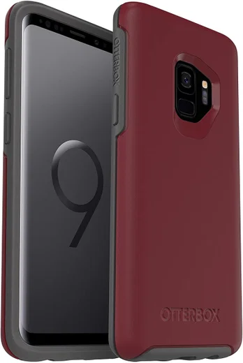 OtterBox Symmetry Samsung Galaxy S9 Hoesje Back Cover Rood afbeelding 1