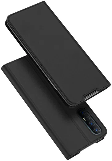 Dux Ducis Skin Pro Series Oppo Find X2 Neo Hoesje Portemonnee Zwart afbeelding 4