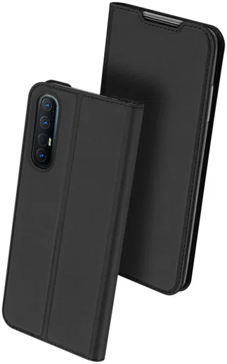 Dux Ducis Skin Pro Series Oppo Find X2 Neo Hoesje Portemonnee Zwart afbeelding 5
