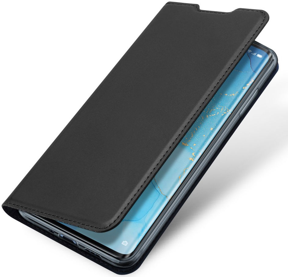Dux Ducis Skin Pro Series Oppo Find X2 Neo Hoesje Portemonnee Zwart afbeelding 1