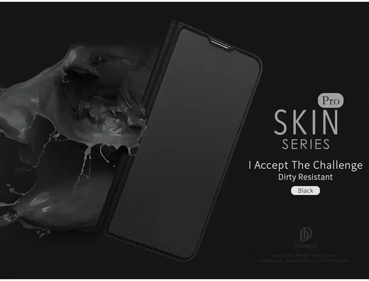 Dux Ducis Skin Pro Series Oppo Find X2 Neo Hoesje Portemonnee Zwart afbeelding 6