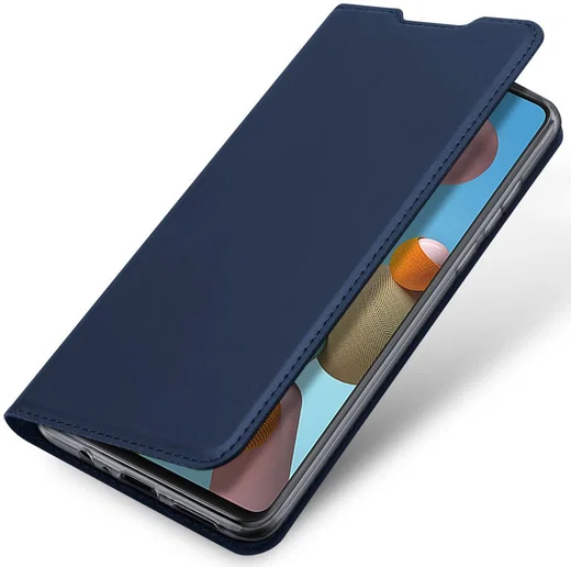 Dux Ducis Skin Pro Series Samsung Galaxy A21s Hoesje Portemonnee Blauw afbeelding 1