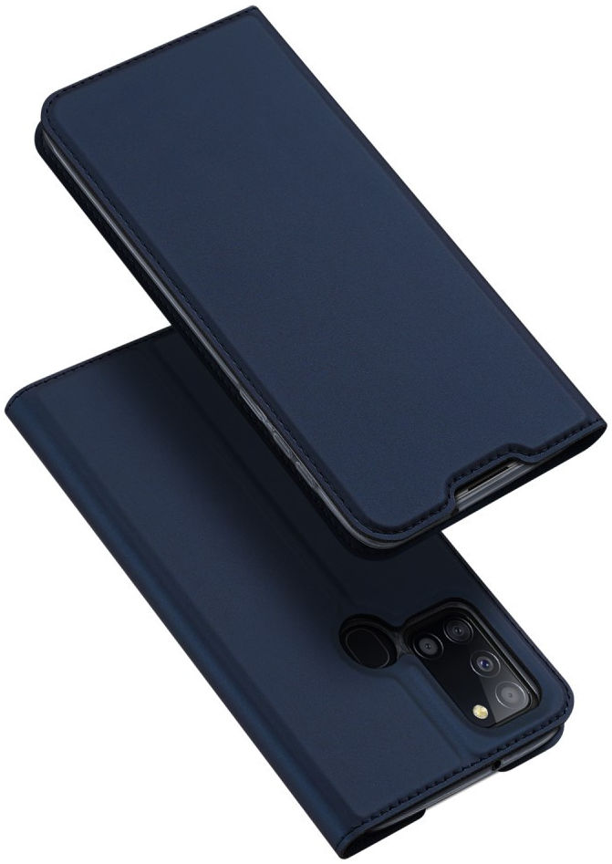 Dux Ducis Skin Pro Series Samsung Galaxy A21s Hoesje Portemonnee Blauw afbeelding 7
