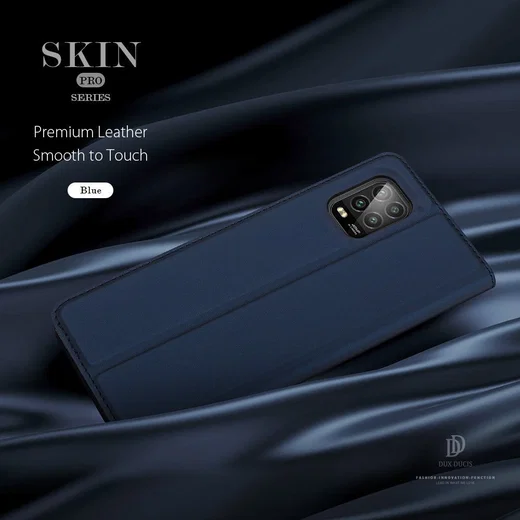 Dux Ducis Skin Pro Series Xiaomi Mi 10 Lite Hoesje Portemonnee Blauw afbeelding 6