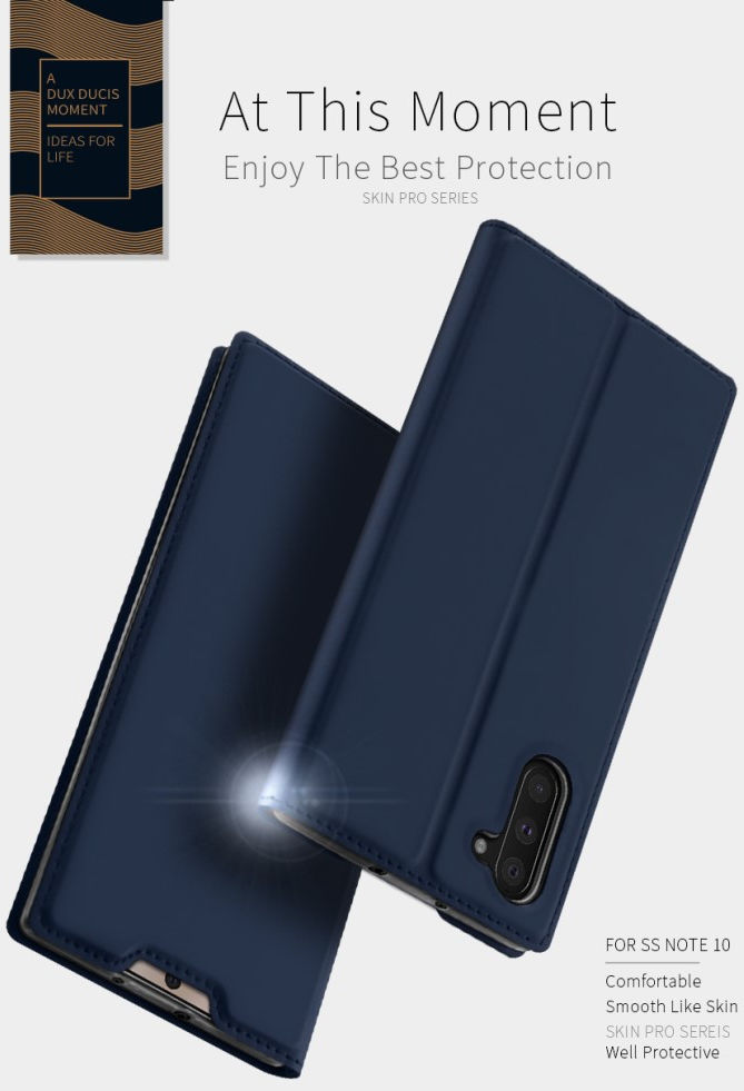 Dux Ducis Skin Pro Xiaomi Mi Note 10 Pro Hoesje Portemonnee Zwart afbeelding 12