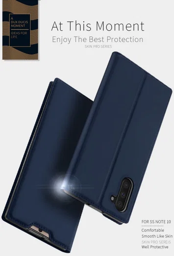 Dux Ducis Skin Pro Series Xiaomi Mi Note 10 (Pro) Hoesje Blauw afbeelding 12