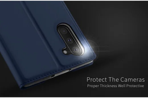 Dux Ducis Skin Pro Series Xiaomi Mi Note 10 (Pro) Hoesje Blauw afbeelding 15