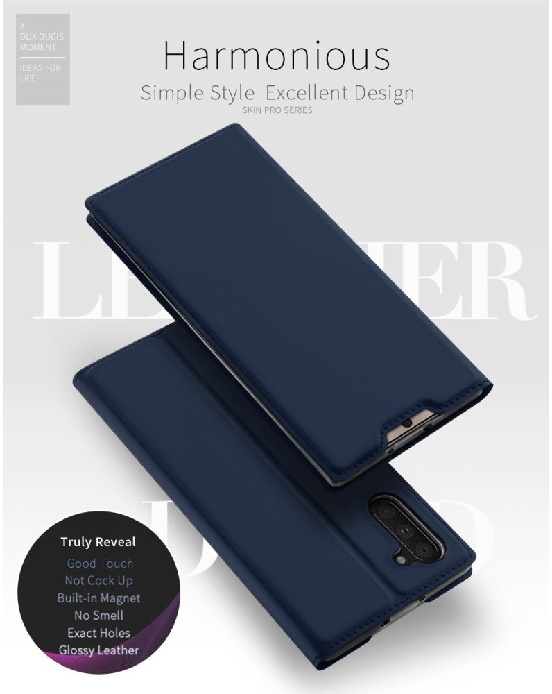 Dux Ducis Skin Pro Series Xiaomi Mi Note 10 (Pro) Hoesje Blauw afbeelding 7