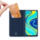 Dux Ducis Skin Pro Series Redmi Note 9S / Note 9 Pro Hoesje Blauw afbeelding 2