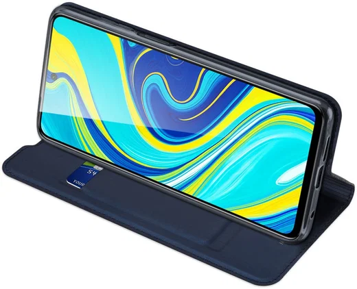 Dux Ducis Skin Pro Series Redmi Note 9S / Note 9 Pro Hoesje Blauw afbeelding 6