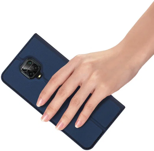 Dux Ducis Skin Pro Series Redmi Note 9S / Note 9 Pro Hoesje Blauw afbeelding 7