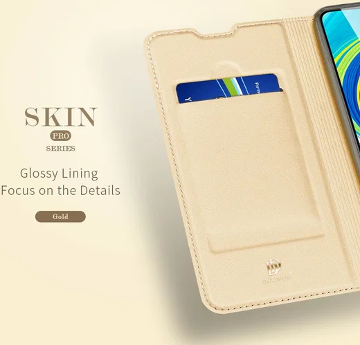 Dux Ducis Skin Pro Series Redmi Note 9S / Note 9 Pro Hoesje Blauw afbeelding 17