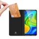 Dux Ducis Skin Pro Series Xiaomi Redmi Note 9 Hoesje Portemonnee Zwart afbeelding 2