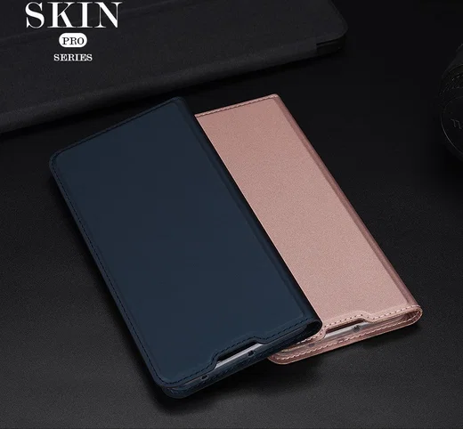 Dux Ducis Skin Pro Series Xiaomi Redmi Note 9 Hoesje Portemonnee Roze afbeelding 12