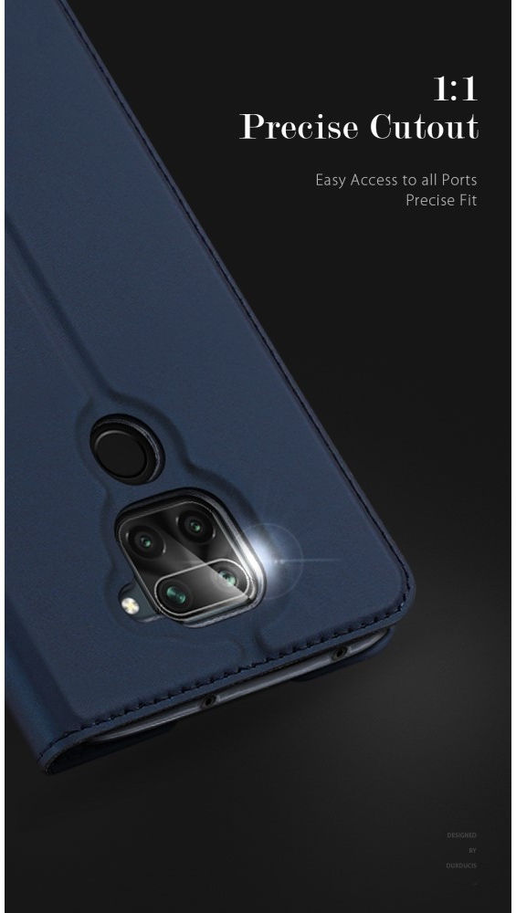 Dux Ducis Skin Pro Series Xiaomi Redmi Note 9 Hoesje Portemonnee Roze afbeelding 19