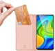 Dux Ducis Skin Pro Series Xiaomi Redmi Note 9 Hoesje Portemonnee Roze afbeelding 2