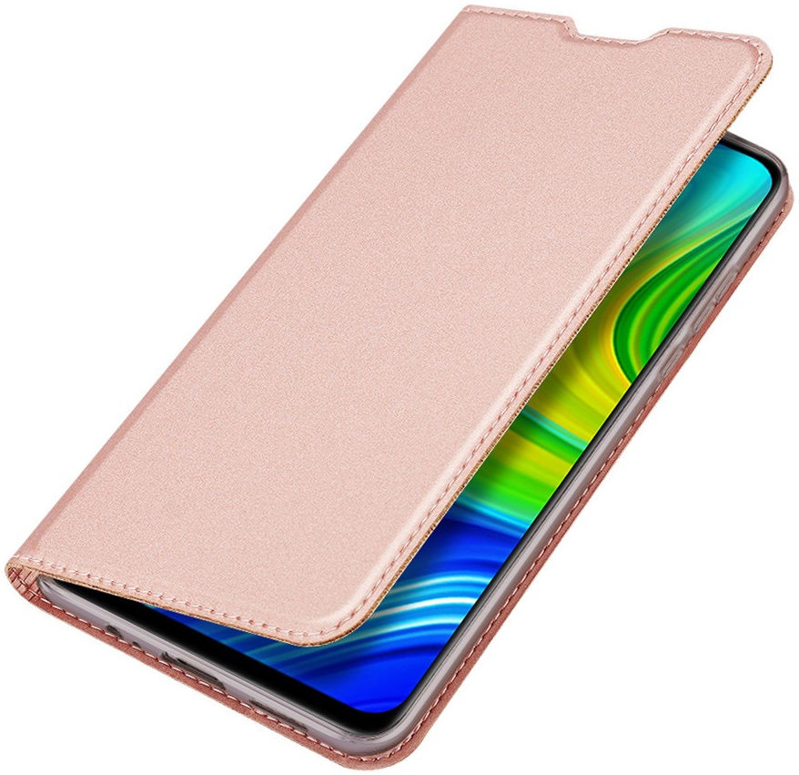 Dux Ducis Skin Pro Series Xiaomi Redmi Note 9 Hoesje Portemonnee Roze afbeelding 5