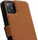 Minim 2-in-1 Apple iPhone 11 Hoesje Book Case en Back Cover Leer Bruin afbeelding 2