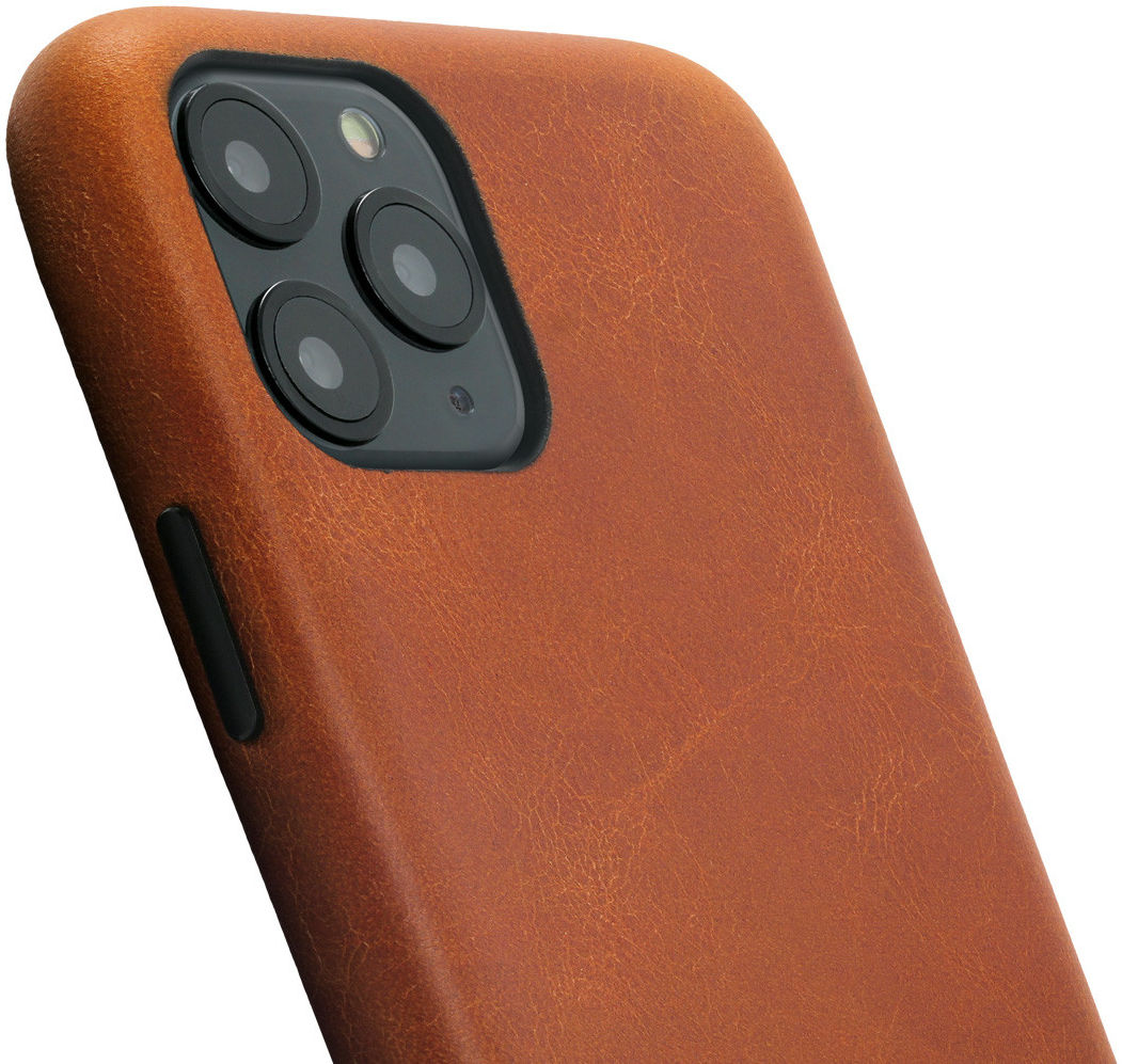 Minim Apple iPhone 11 Pro Hoesje Back Cover Hoesje Cognac afbeelding 1