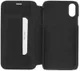Minim Apple iPhone XR Hoesje Echt Leer Book Case Zwart afbeelding 4