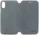 Minim Apple iPhone XR Hoesje Echt Leer Book Case Blauw afbeelding 4