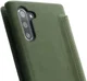 Minim Samsung Galaxy Note 10 Hoesje Echt Leer Book Case Groen afbeelding 2