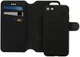 Minim 2-in-1 iPhone SE 2020/2022/8/7 Hoesje Bookcase & Backcover Zwart afbeelding 1