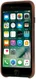 Minim iPhone SE (2020/2022) / 8 / 7 Hoesje Back Cover Leer Bruin afbeelding 2