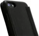 Minim iPhone SE (2020/2022) / 8 / 7 Hoesje Echt Leer Book Case Zwart afbeelding 2