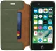 Minim iPhone SE (2020/2022) / 8 / 7 Hoesje Echt Leer Book Case Groen afbeelding 1