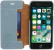 Minim iPhone SE (2020/2022) / 8 / 7 Hoesje Echt Leer Book Case Blauw afbeelding 1