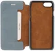 Minim iPhone SE (2020/2022) / 8 / 7 Hoesje Echt Leer Book Case Blauw afbeelding 5