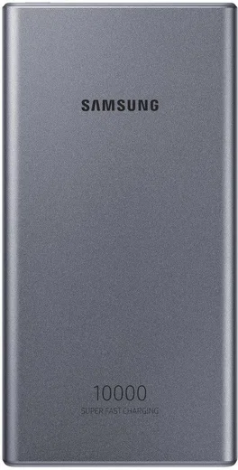 Originele Samsung 25W USB/USB-C Powerbank 10.000 mAh Fast Charge Grijs afbeelding 1