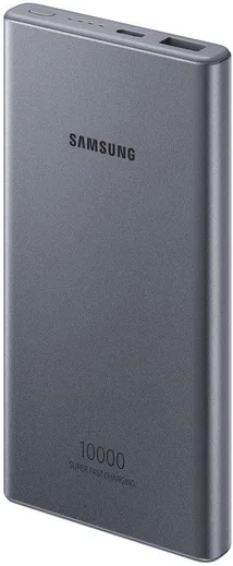 Originele Samsung 25W USB/USB-C Powerbank 10.000 mAh Fast Charge Grijs afbeelding 2