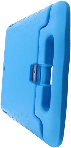 Samsung Galaxy Tab 4 (10.1) Kinderen Tablethoes met Handvat Blauw afbeelding 4