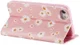 iPhone 7 / 8 / SE (2020/2022) Hoesje Portemonnee Hoesje Bloemen Roze afbeelding 3