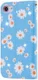 Apple iPhone 7 / 8 /SE 2020 Hoesje Portemonnee Hoesje Bloemen Blauw afbeelding 9