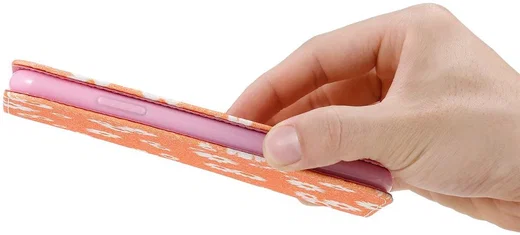 Apple iPhone 11 Daisy Bloemen Print Book Case Oranje afbeelding 7