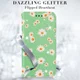 Apple iPhone 11 Pro Portemonnee Hoesje met Bloemen Print Groen afbeelding 10