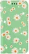 Apple iPhone 11 Pro Portemonnee Hoesje met Bloemen Print Groen afbeelding 1