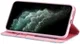 Apple iPhone 11 Pro Portemonnee Hoesje met Bloemen Print Blauw afbeelding 10