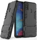 Samsung Galaxy M21 Hoesje Back Cover Met Kickstand Zwart afbeelding 2