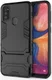 Samsung Galaxy M21 Hoesje Back Cover Met Kickstand Zwart afbeelding 1