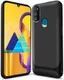 Samsung Galaxy M21 Hoesje TPU Carbon Design Anti-Slip Zwart afbeelding 9